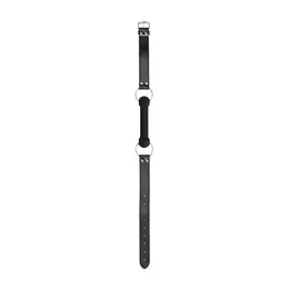 OUCH! Silicone Adjustable Bit Gag - Black, Classic Design