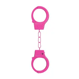 Ouch! Beginner Metal Handcuffs with Quick-Release System Silver