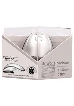 Twitch Intimate Suction & Vibration Device, Hands-Free, Compact Design