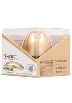 Twitch Handsfree Intimate Machine with Suction & Dual Vibration System