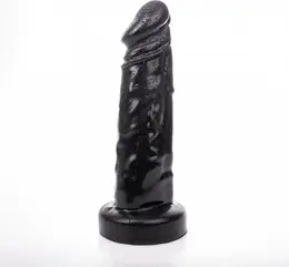 Hung System Jimmy 27 cm Anatomical Intimate Machine, Black, Suction Base