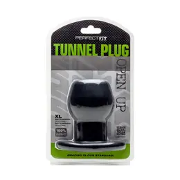 Perfect Fit Tunnel Plug XL - Transparent Hollow Intimate Accessory