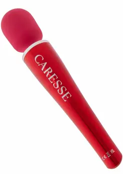 CARESSE Pro Wand Massager 8000rpm IPX7 Silicone 30.6cm Black