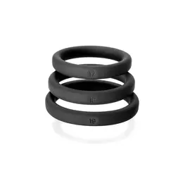 Perfect Fit Xact-Fit Adjustable Ring Set M/L - Flexible Silicone System