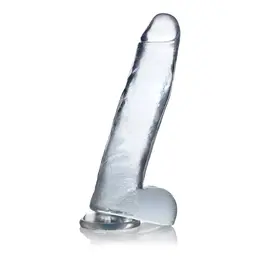 Blush Novelties Clear Crystal Model 28cm with Suction Cup Base