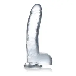 Glas Crystal Series 25.5cm Intimate Glass Model with Suction Base Clear