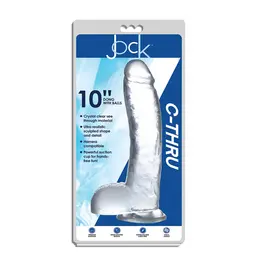 Glas Crystal Series 25.5cm Intimate Glass Model with Suction Base Clear