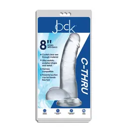 Glas Crystal Clear Model 8 Intimate Machine with Suction Base 20.5 cm