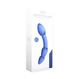 Shots Superior Glass Series - Borosilicate Intimate Wand, Clear, 19 cm