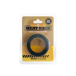 Oxballs Meat Rack Silicone Ring 44.5 mm Black - Durable Stretch Model