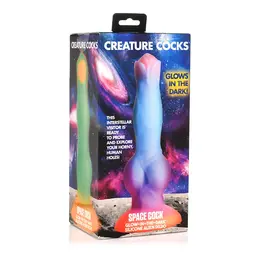 Creature Cocks Silicone Space Model Glow-in-the-Dark Fantasy Toy L