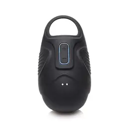 XR Brands Master Series Vibrating Silicone Intimate Ring Black USB