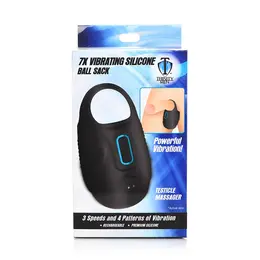 XR Brands Master Series Vibrating Silicone Intimate Ring Black USB