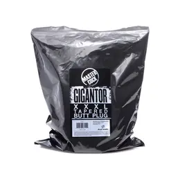 Gigantor XXXL Tapered Plug - Large Size, Phthalate-Free Material