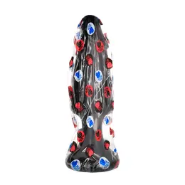 All Black Model 14 Intimate Plug 35 cm Flexible Black Design