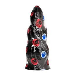 All Black Model 5509 Intimate Plug 23 cm - Flexible Black Design