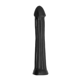 All Black Model 070 31cm Anatomic Intimate Device - Textured Black