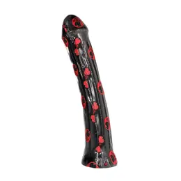 All Black Model 070 31cm Anatomic Intimate Device - Textured Black