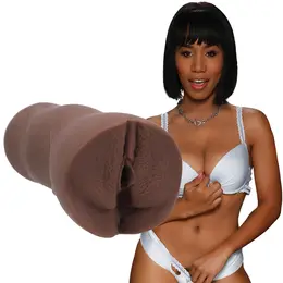 Doc Johnson Jenna Foxx ULTRASKYN Compact Intimate Device, Textured Case
