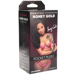 Doc Johnson Honey Gold ULTRASKYN Compact Intimate Trainer Beige