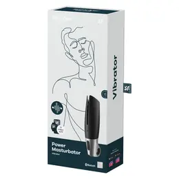 Satisfyer Power Intimate Machine Silicone, Bluetooth, Waterproof, Black