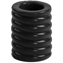 Doc Johnson TitanMen Support Cage TPE Black - Anatomical Ring System