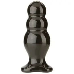 Doc Johnson TitanMen Master Tool #4 Large Graduated Plug 16.5 cm Black