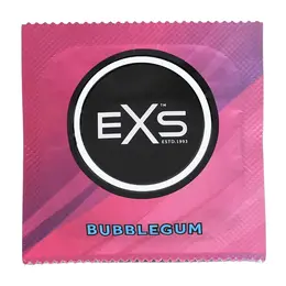 EXS Bubblegum Rap Flavoured Latex Condoms 100 pcs Sweet Aroma