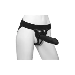 Doc Johnson Body Extensions Bold Silicone Harness with Vibrating System