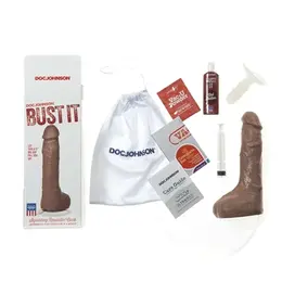 Doc Johnson Bust It 8.5” Squirting Model with Suction Cup White 30 ml