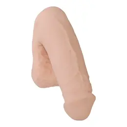 Doc Johnson Pack It Lite Model - Anatomical Silicone, 5.5” Beige