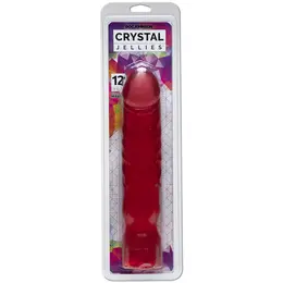 Doc Johnson Crystal Jellies Intimate Model 12''/30 cm Clear