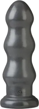 Doc Johnson B-10 Tango Large Plug PVC 25cm Triple Ripple Black