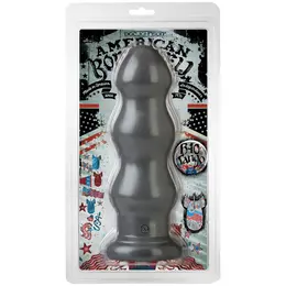Doc Johnson B-10 Tango Large Plug PVC 25cm Triple Ripple Black