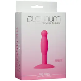 Doc Johnson The Minis Smooth Intimate Plug Small Black Silicone