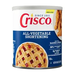 Crisco All-Vegetable Shortening 1360g - Multi-Purpose Plant-Based Formula