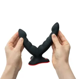 Fun Factory Ryde Black Versatile Silicone Intimate Device 12.3 cm