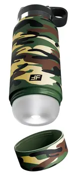 PDX FapFlask Happy Camper Fros - Discreet Travel Intimate Device, 24 cm