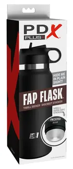PDX FapFlask Thrill Seeker Portable Discreet Intimate Device 23.8cm