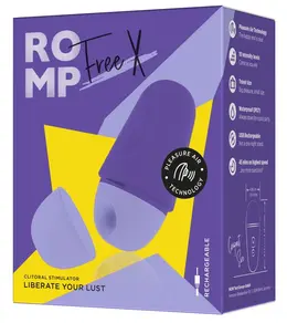 ROMP Free X Intimate Wave Technology Compact Waterproof Massager