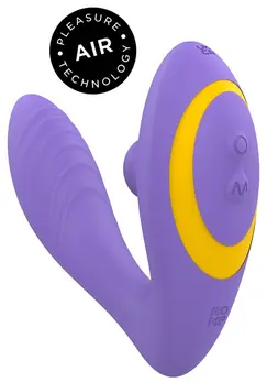 ROMP Reverb Dual-Action Silicone Intimate Device, Waterproof, Purple