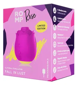 ROMP Rose Intimate Pulsator with Pleasure Air System, Waterproof, Pink
