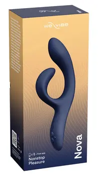We-Vibe Nova 2 Midnight Blue Dual Stimulation Device, Flexible, App Control