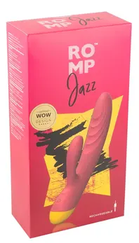 ROMP Jazz Intimate Silicone Model with 10 Vibration Modes, Purple