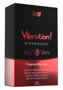 Intt Vibration Strawberry 15 ml Stimulation Gel with Fruity Aroma