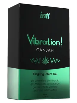 intt Vibration Ganja 15ml Stimulation Gel with Hemp Seed Oil