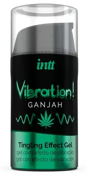 intt Vibration Ganja 15ml Stimulation Gel with Hemp Seed Oil