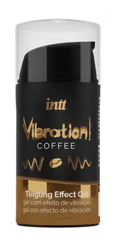 intt Vibration Coffee 15ml Stimulating Gel with Warming Effect