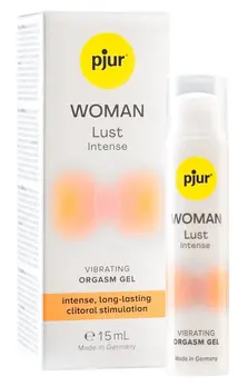 pjur Woman Lust Intense Gel 15ml - Water-Based Formula for Sensitive Skin