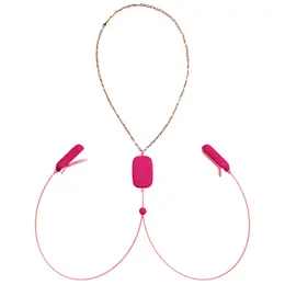 OhMiBod Sphinx Bluetooth Wearable Vibrating Clamps - App-Controlled, Black